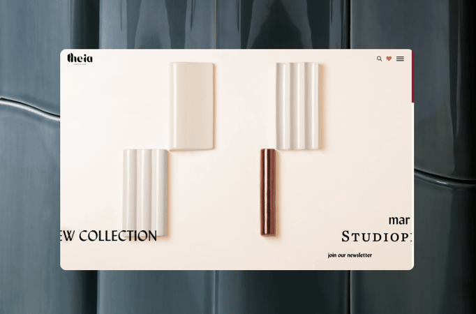 Theia mobile app screen 2