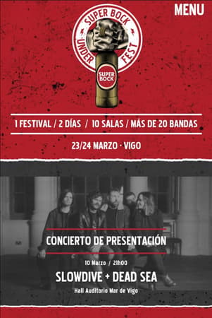 Underfest.es mobile app screen 1