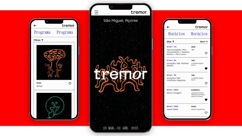 Tremor mobile app screen 12