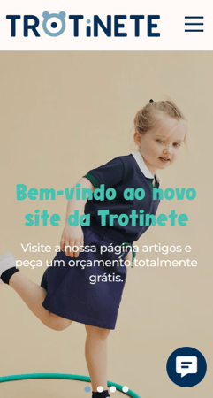 Trotinete mobile app screen 1