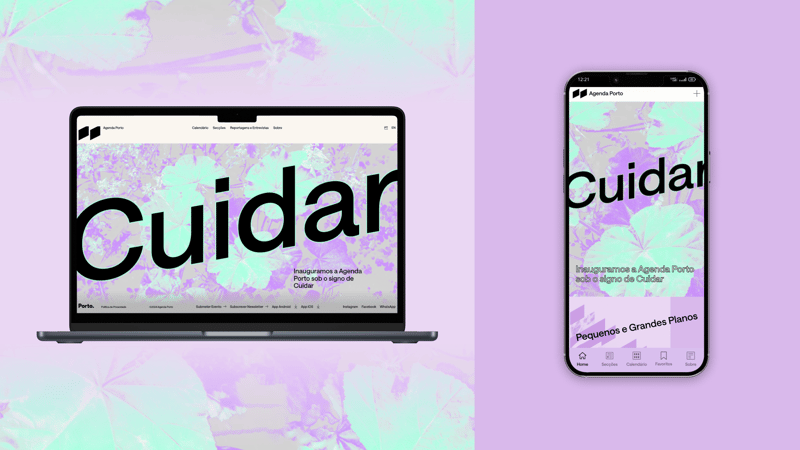 Agenda Porto mobile app screen 10