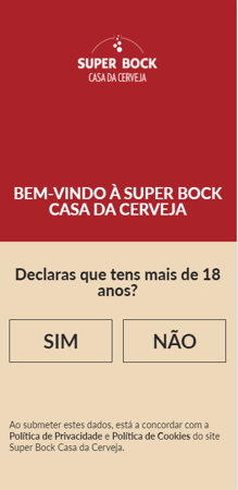 Casa da Cerveja mobile app screen 3