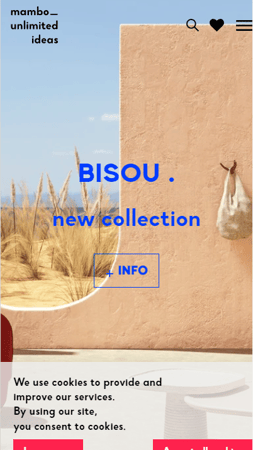 Mambo mobile app screen 3