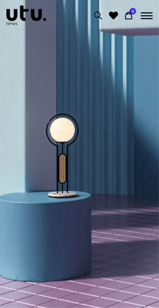 Utu soulful lighting mobile app screen 1