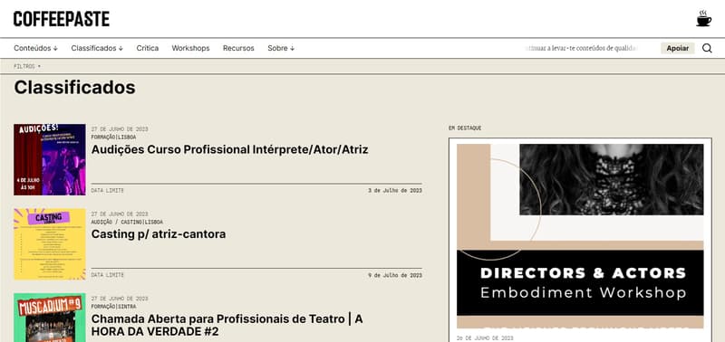 Coffeepaste mobile app screen 6