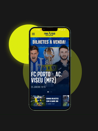 Final Four Allianz CUP mobile app screen 10