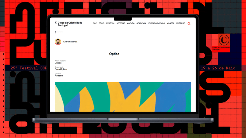 Clube Criativos Portugal mobile app screen 12