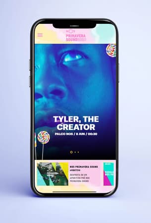 Nos Primavera Sound APP mobile app screen 5