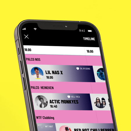 NOS Alive App mobile app screen 15