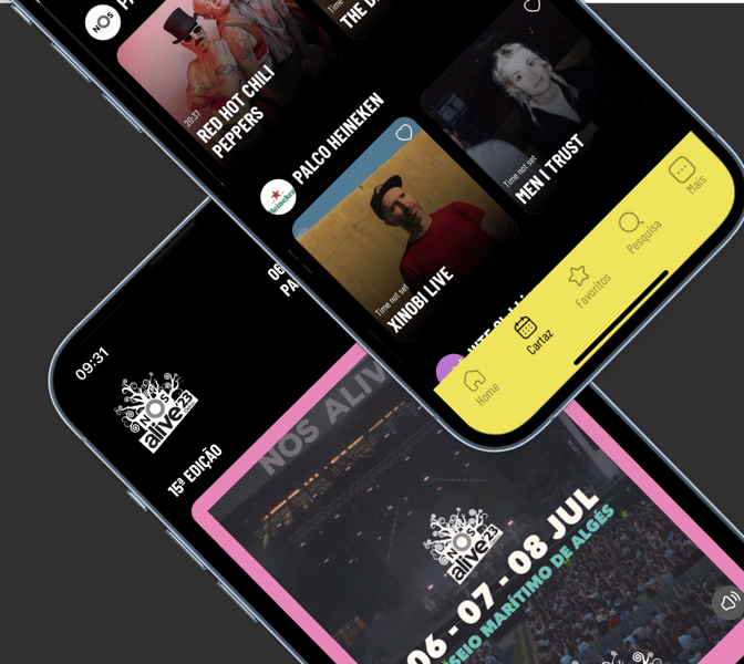 Project: NOS Alive App